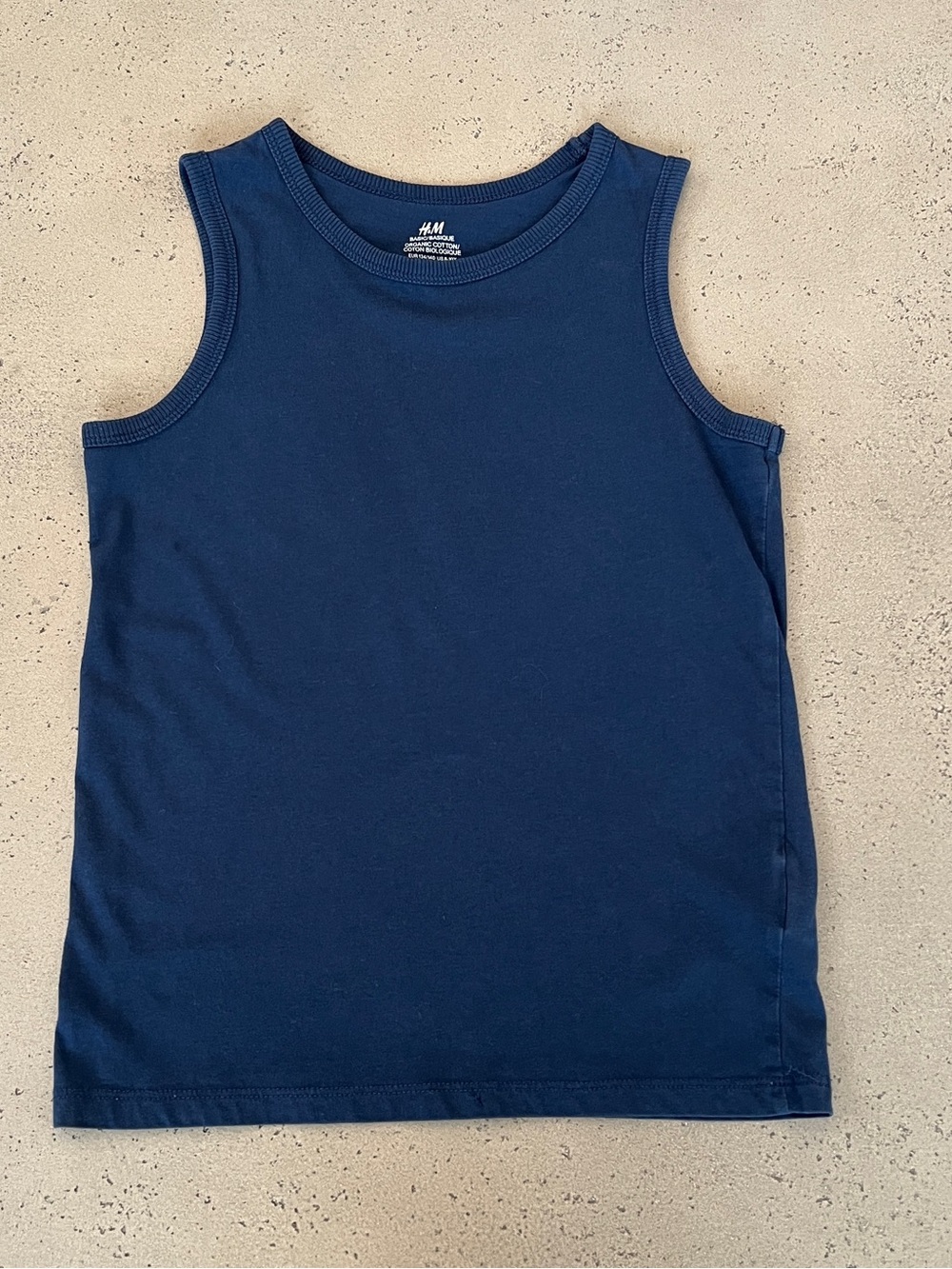 H&M Boys Navy Tank Top 8-10 YRS